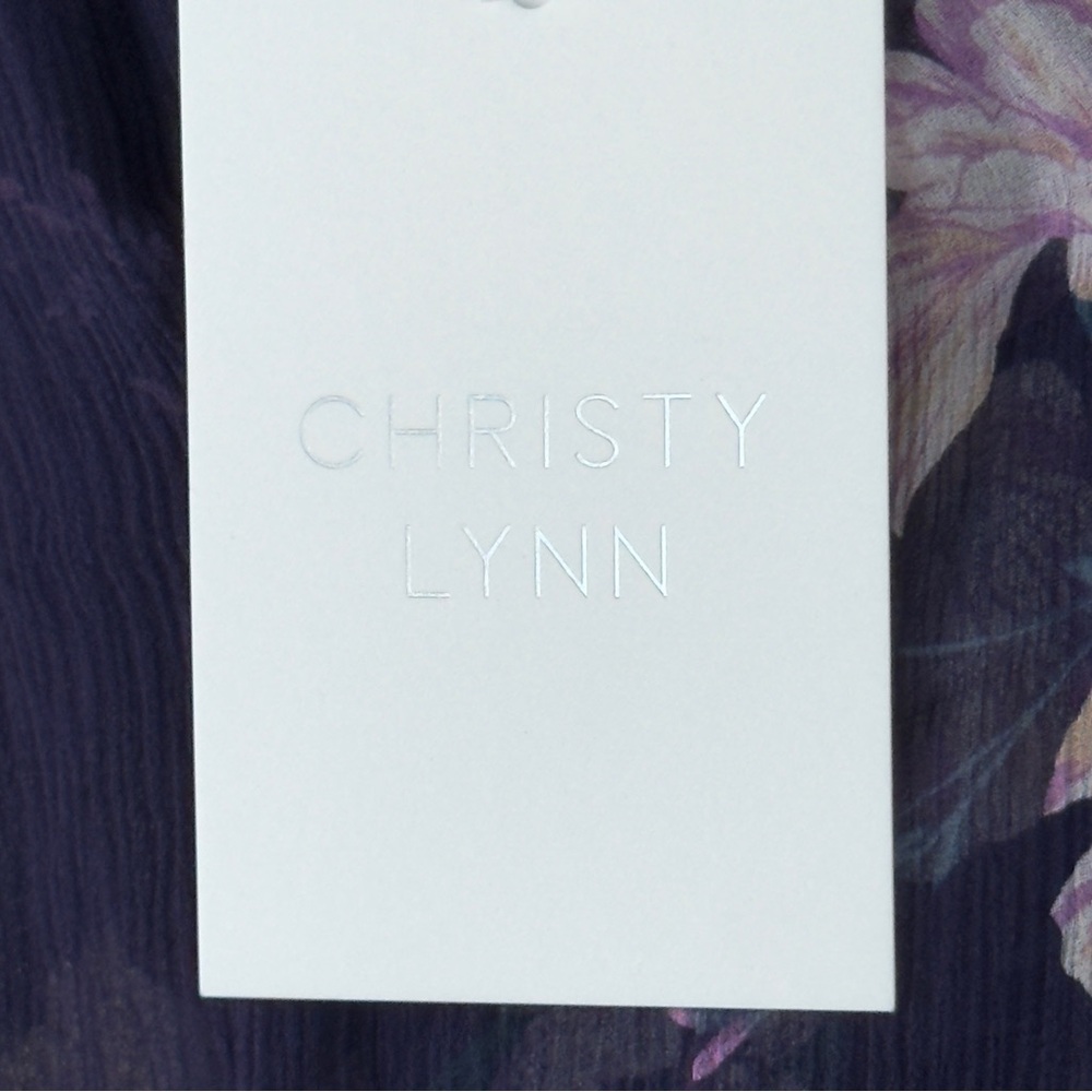 NWT Christy Lynn Aurora Top in Midinight Coast Sz S - Picture 13 of 15